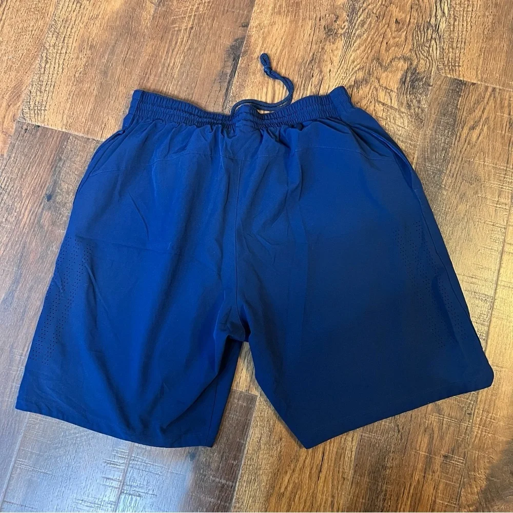 Adidas Navy Climalite Workout Shorts Size XL